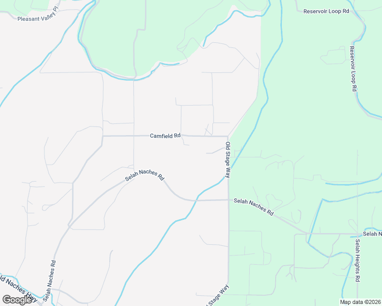 map of restaurants, bars, coffee shops, grocery stores, and more near 160 Camfield Road in Yakima