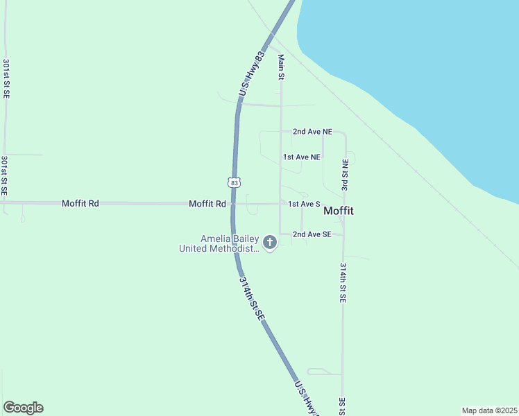 map of restaurants, bars, coffee shops, grocery stores, and more near 16877 115th Avenue Southeast in Moffit