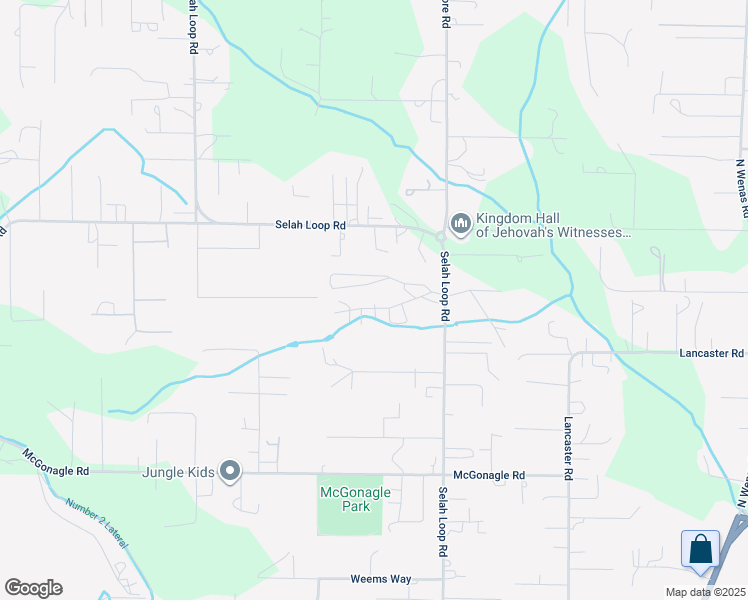 map of restaurants, bars, coffee shops, grocery stores, and more near 1790 Selah Loop Road in Selah