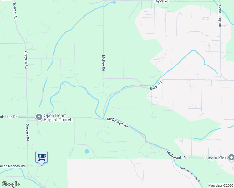 map of restaurants, bars, coffee shops, grocery stores, and more near 730 Baker Rd in Selah