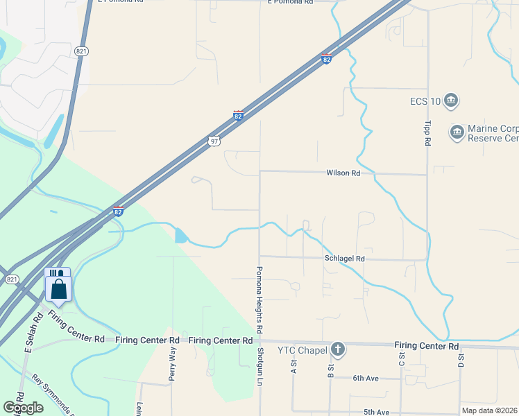 map of restaurants, bars, coffee shops, grocery stores, and more near 421-499 Pomona Heights Rd in Yakima