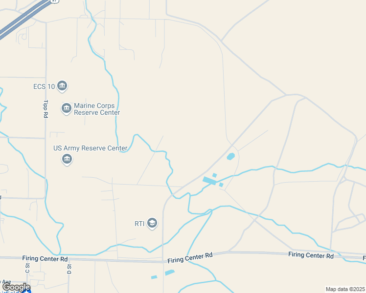 map of restaurants, bars, coffee shops, grocery stores, and more near C Street in Yakima