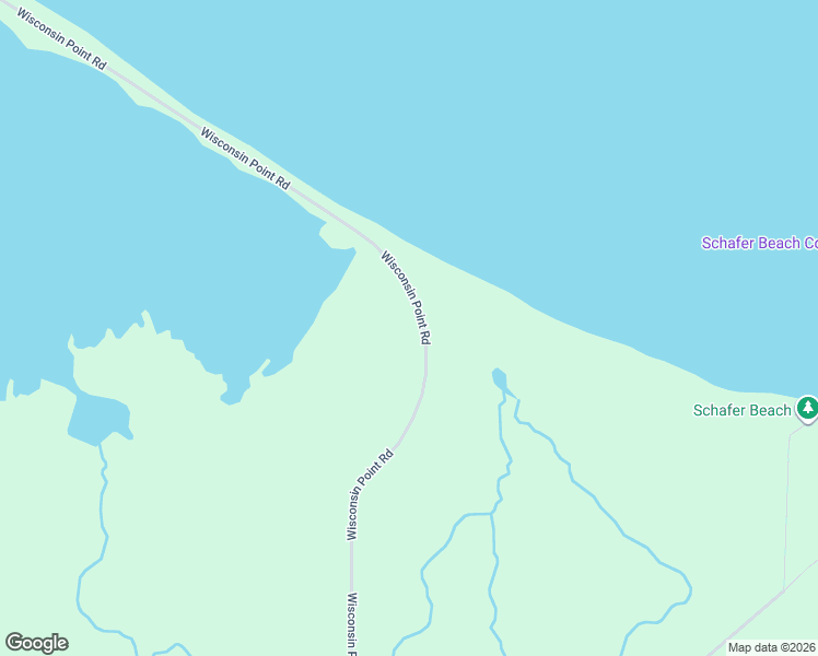 map of restaurants, bars, coffee shops, grocery stores, and more near Wisconsin Point Road in South Range