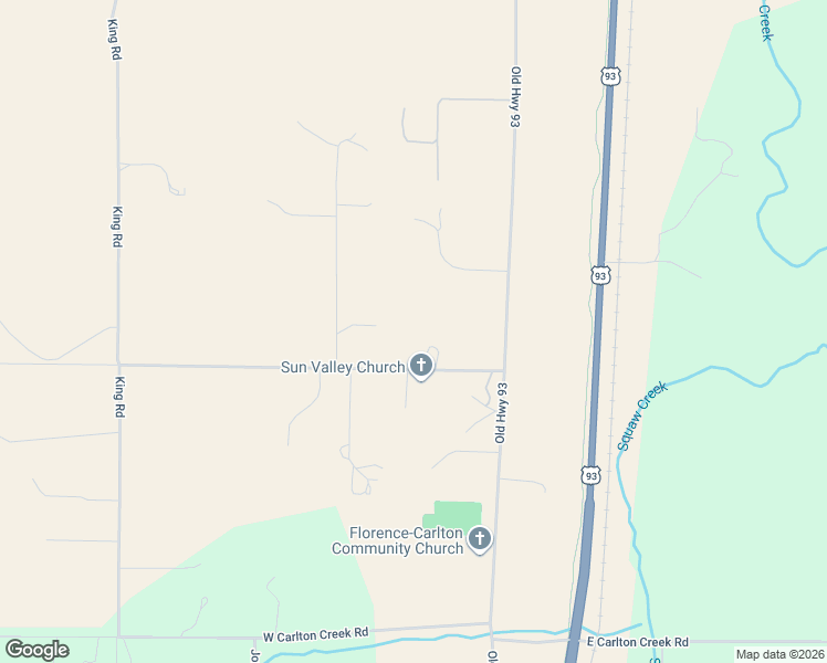 map of restaurants, bars, coffee shops, grocery stores, and more near 6050 Sun Valley Road in Florence