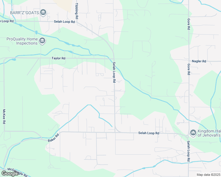 map of restaurants, bars, coffee shops, grocery stores, and more near 2680 Selah Loop Road in Selah