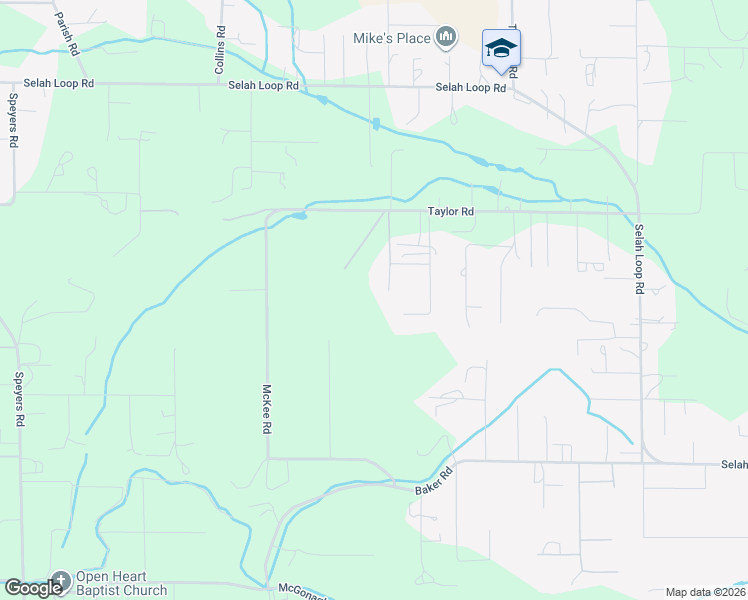 map of restaurants, bars, coffee shops, grocery stores, and more near 180 Paradise Ln in Selah
