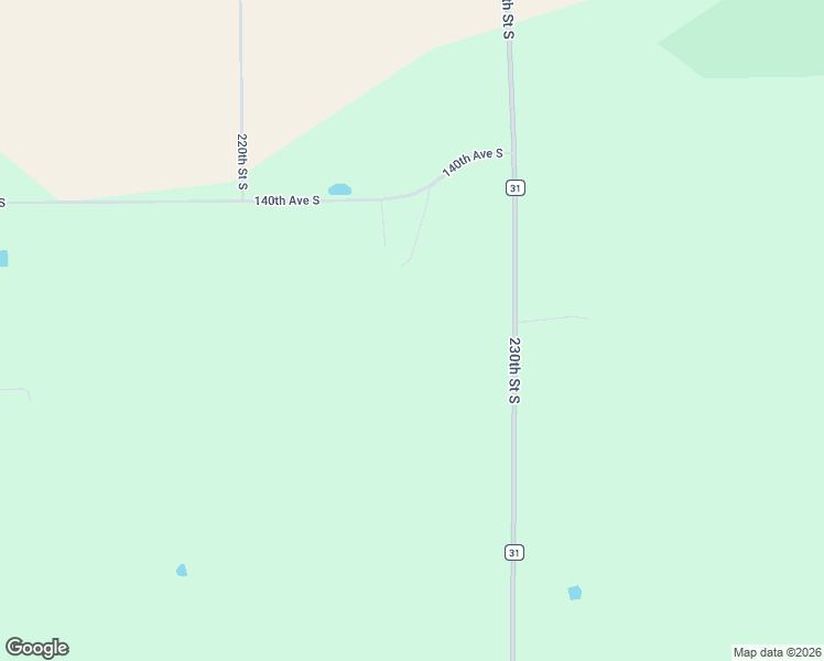 map of restaurants, bars, coffee shops, grocery stores, and more near 14229 230th Street South in Barnesville