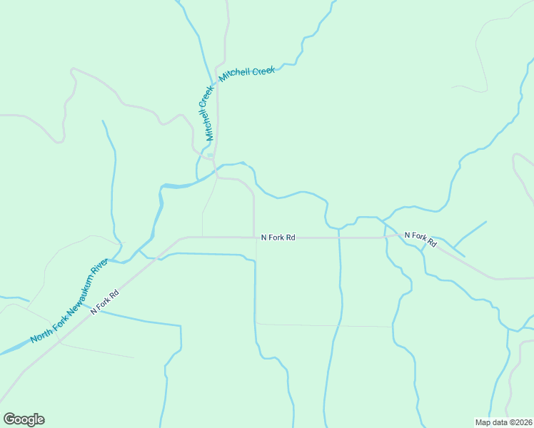 map of restaurants, bars, coffee shops, grocery stores, and more near 1895 North Fork Road in Chehalis