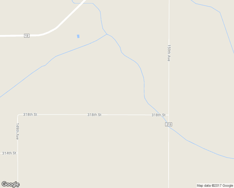 map of restaurants, bars, coffee shops, grocery stores, and more near 15634 318th Street in Menahga