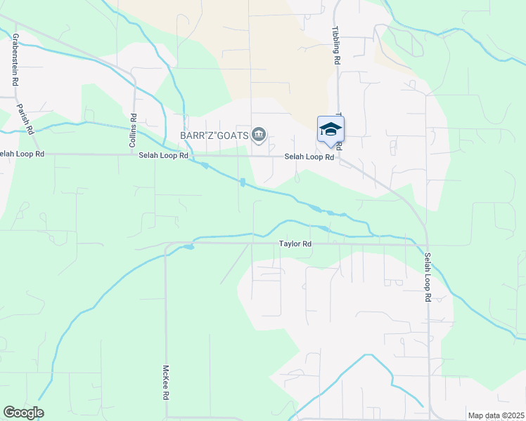 map of restaurants, bars, coffee shops, grocery stores, and more near 503 Taylor Rd in Selah