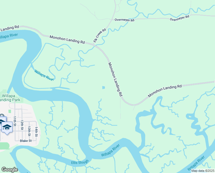 map of restaurants, bars, coffee shops, grocery stores, and more near 242 Monohon Landing Road in Raymond