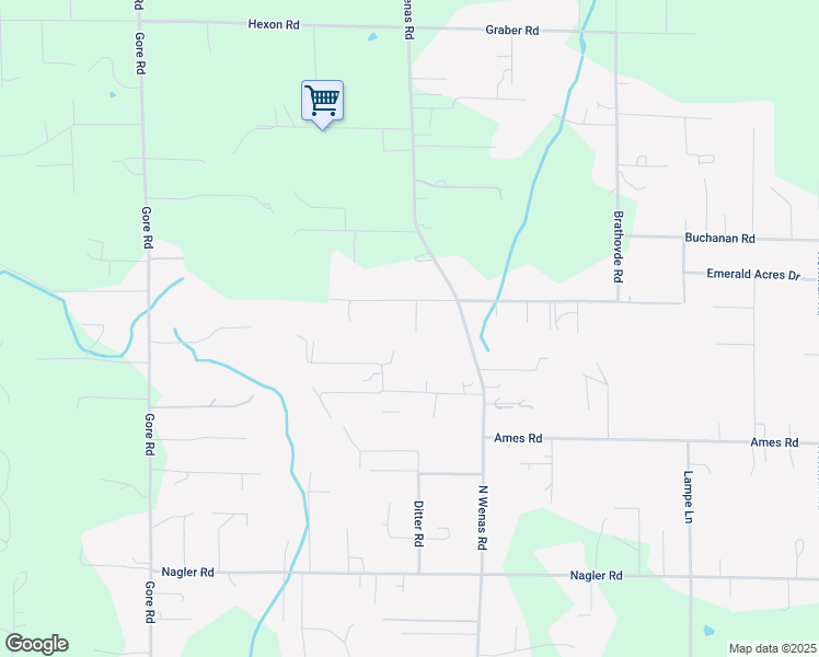map of restaurants, bars, coffee shops, grocery stores, and more near 82 W Brathovde Rd in Selah