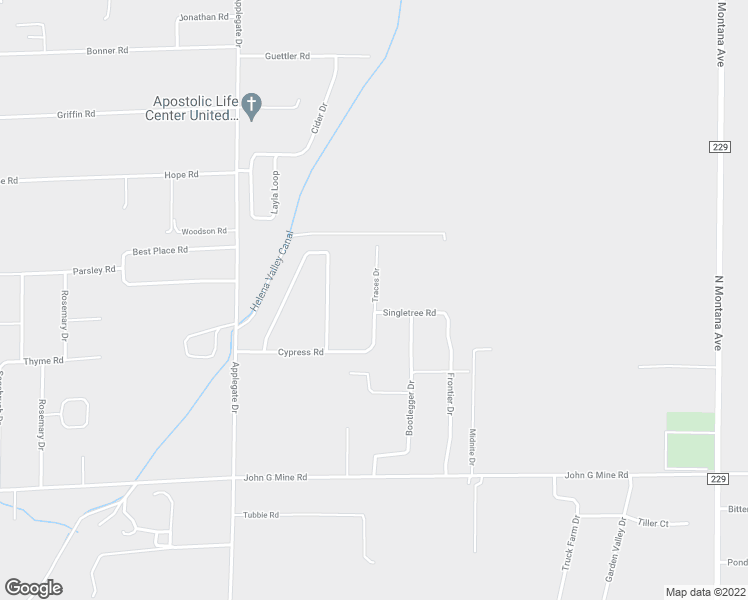 map of restaurants, bars, coffee shops, grocery stores, and more near Traces Drive in Helena