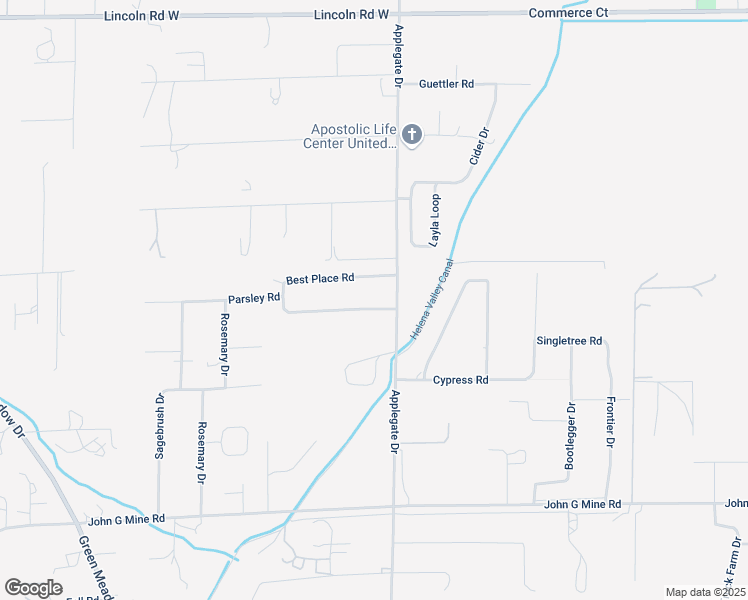 map of restaurants, bars, coffee shops, grocery stores, and more near 301 Best Place Road in Helena