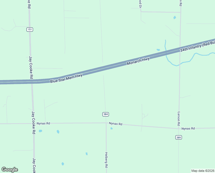 map of restaurants, bars, coffee shops, grocery stores, and more near 50 Helberg Road in Esko
