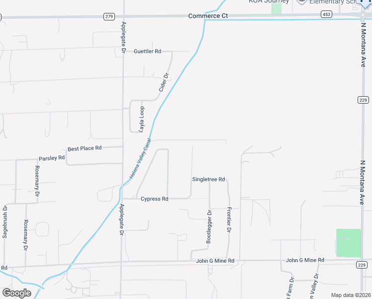 map of restaurants, bars, coffee shops, grocery stores, and more near Traces Drive in Helena