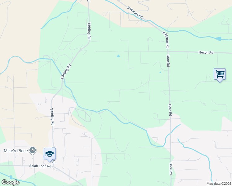 map of restaurants, bars, coffee shops, grocery stores, and more near 340 Westridge Rd in Selah