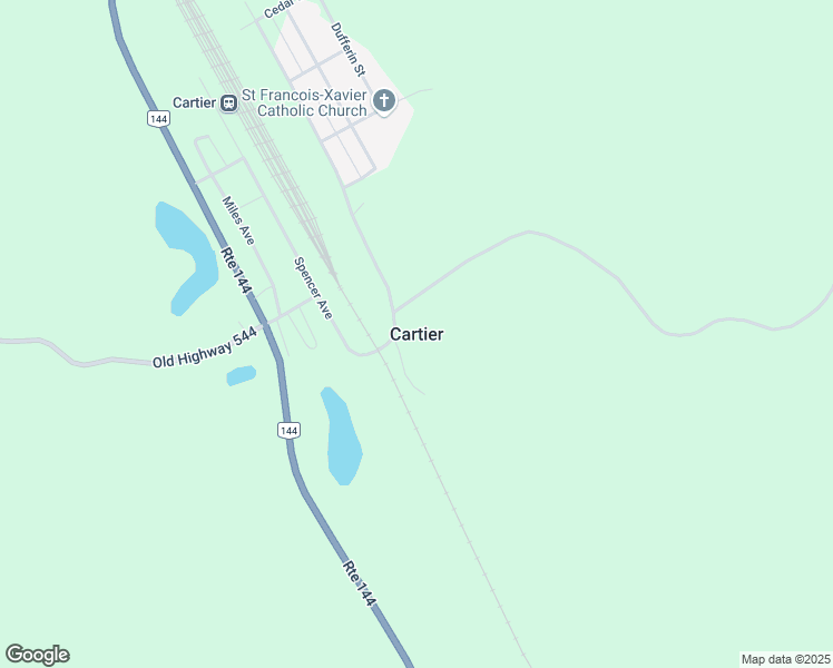 map of restaurants, bars, coffee shops, grocery stores, and more near in Cartier