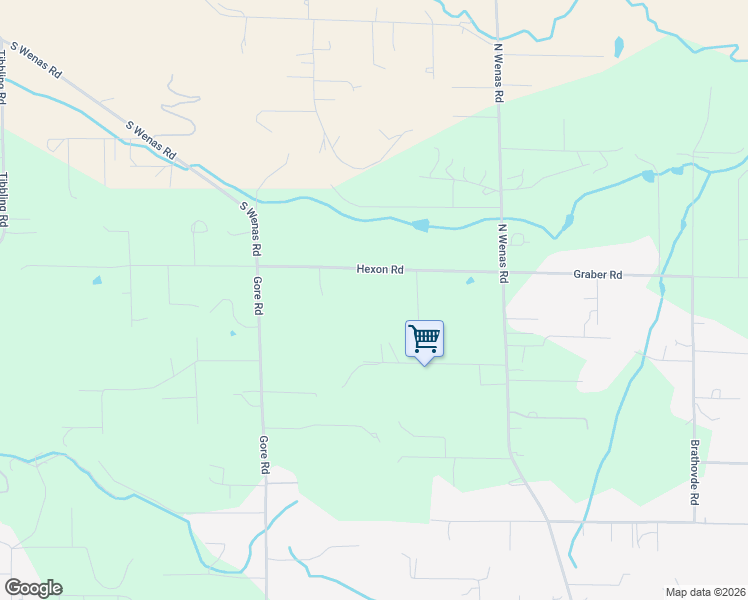 map of restaurants, bars, coffee shops, grocery stores, and more near 280 Hexon Rd in Selah