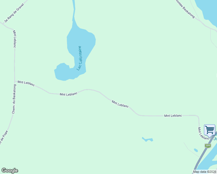 map of restaurants, bars, coffee shops, grocery stores, and more near 30 Montée Leblanc in Ferme-Neuve