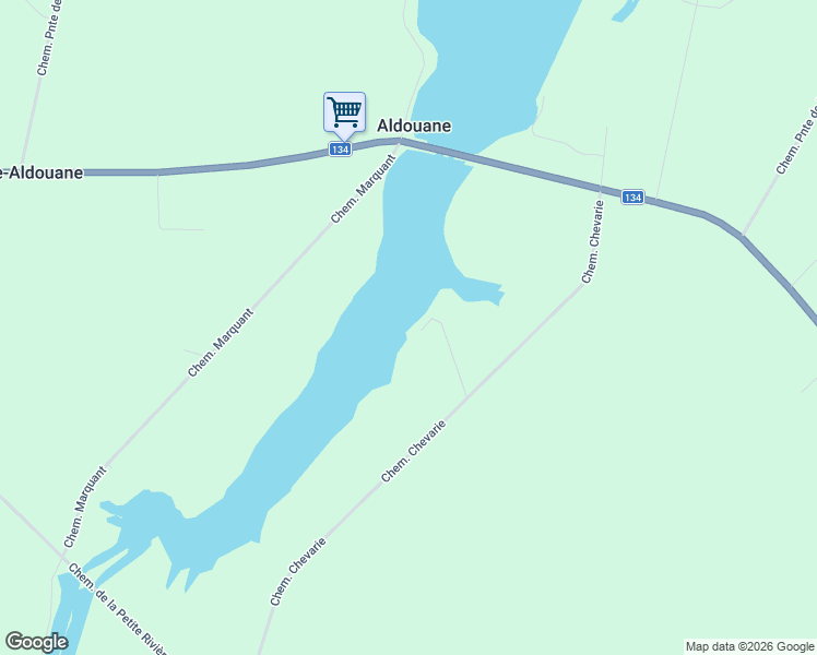 map of restaurants, bars, coffee shops, grocery stores, and more near Chemin Pascal in Comté de Kent