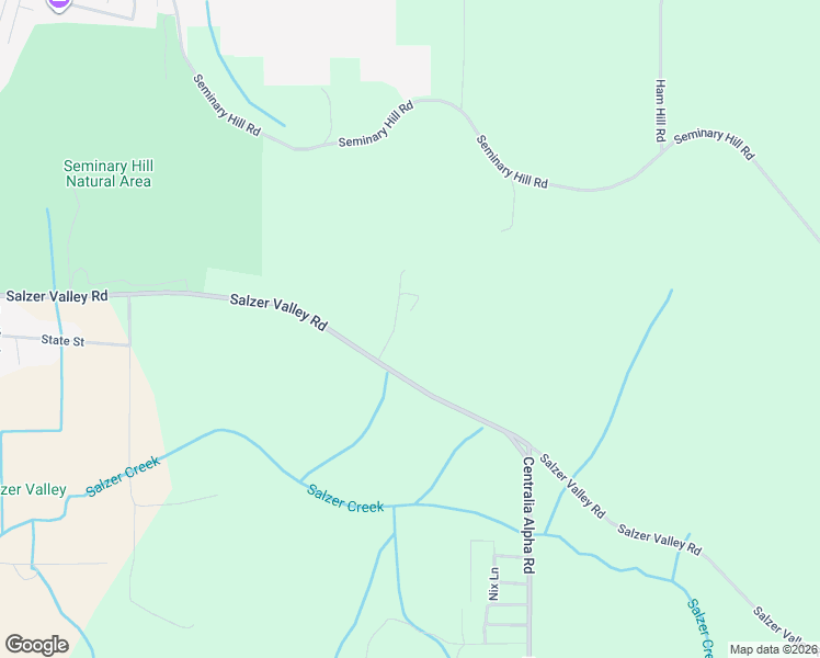 map of restaurants, bars, coffee shops, grocery stores, and more near 1595 Salzer Valley Road in Centralia
