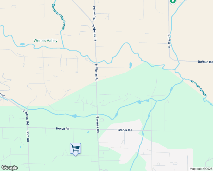 map of restaurants, bars, coffee shops, grocery stores, and more near 3751 N Wenas Rd in Selah