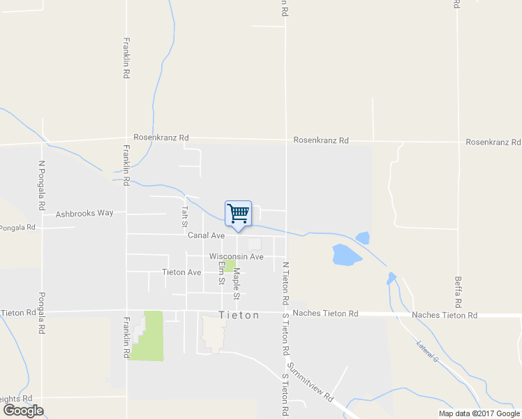 map of restaurants, bars, coffee shops, grocery stores, and more near 2 Orchard Lane in Tieton