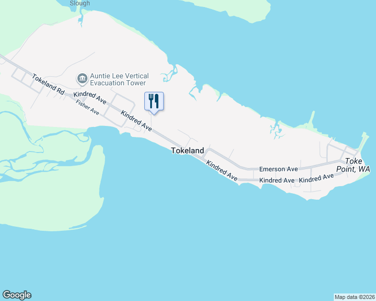 map of restaurants, bars, coffee shops, grocery stores, and more near in Tokeland