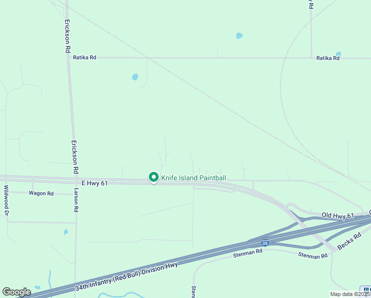 map of restaurants, bars, coffee shops, grocery stores, and more near 249 East Highway 61 in Esko