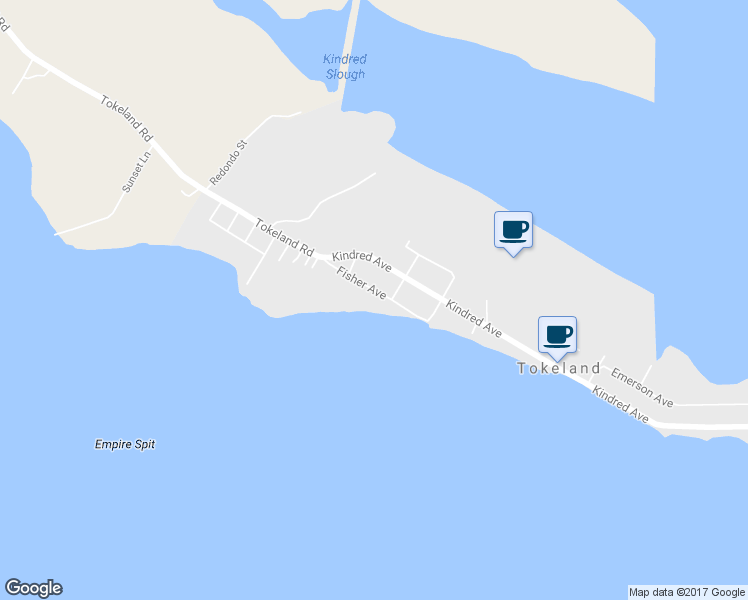 map of restaurants, bars, coffee shops, grocery stores, and more near 2869 Fisher Avenue in Tokeland