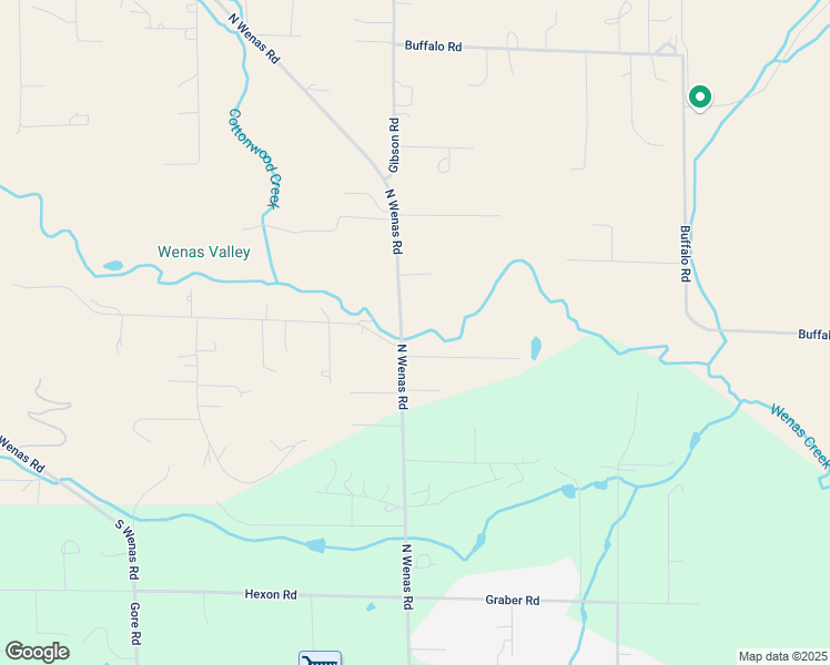 map of restaurants, bars, coffee shops, grocery stores, and more near 4001 North Wenas Road in Selah