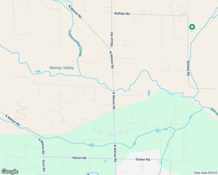 map of restaurants, bars, coffee shops, grocery stores, and more near 4001-4003 North Wenas Road in Selah