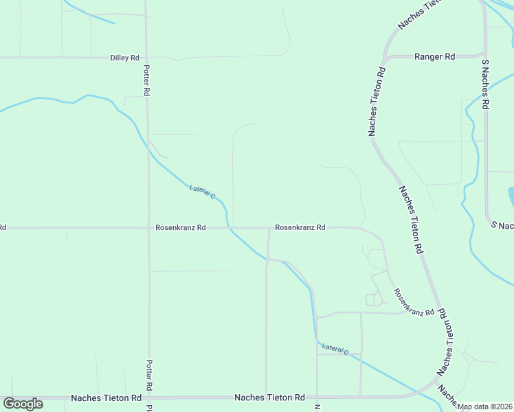 map of restaurants, bars, coffee shops, grocery stores, and more near 701 Rosenkranz Road in Tieton