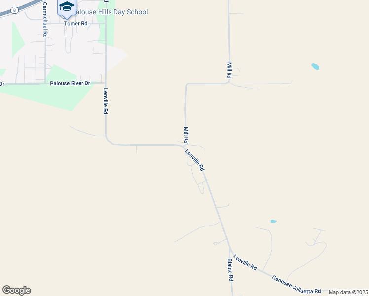 map of restaurants, bars, coffee shops, grocery stores, and more near 4129 Lenville Road in Moscow