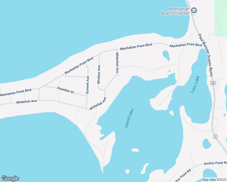 map of restaurants, bars, coffee shops, grocery stores, and more near 12307 Whitefish Avenue in Crosslake