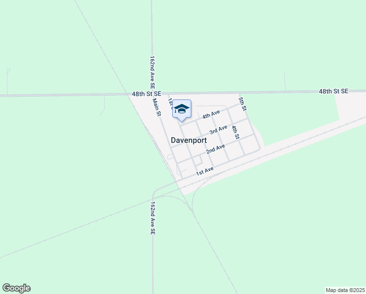 map of restaurants, bars, coffee shops, grocery stores, and more near 385 1st St in Davenport