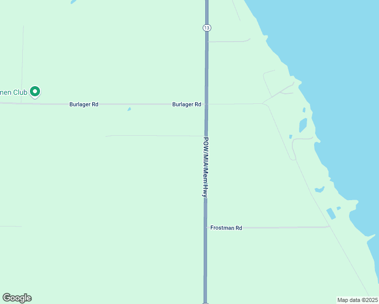 map of restaurants, bars, coffee shops, grocery stores, and more near 78755 State Highway 13 in Washburn