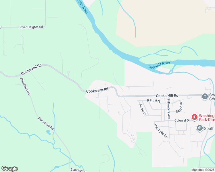 map of restaurants, bars, coffee shops, grocery stores, and more near 3321 Cooks Hill Road in Centralia