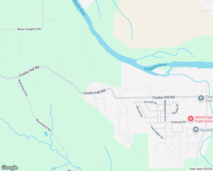 map of restaurants, bars, coffee shops, grocery stores, and more near 3321 Cooks Hill Road in Centralia