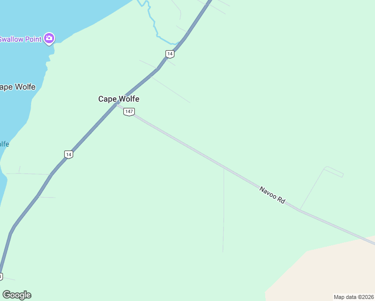 map of restaurants, bars, coffee shops, grocery stores, and more near 114 Prince Edward Island 147 in O'Leary