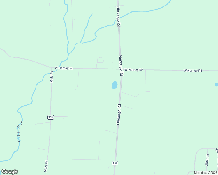 map of restaurants, bars, coffee shops, grocery stores, and more near 116 West Harney Road in Esko