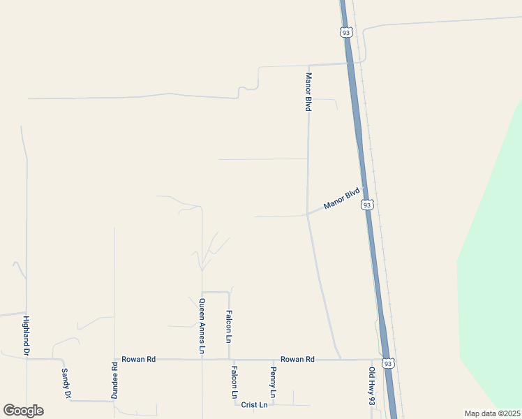 map of restaurants, bars, coffee shops, grocery stores, and more near 15605 Manor Boulevard in Lolo