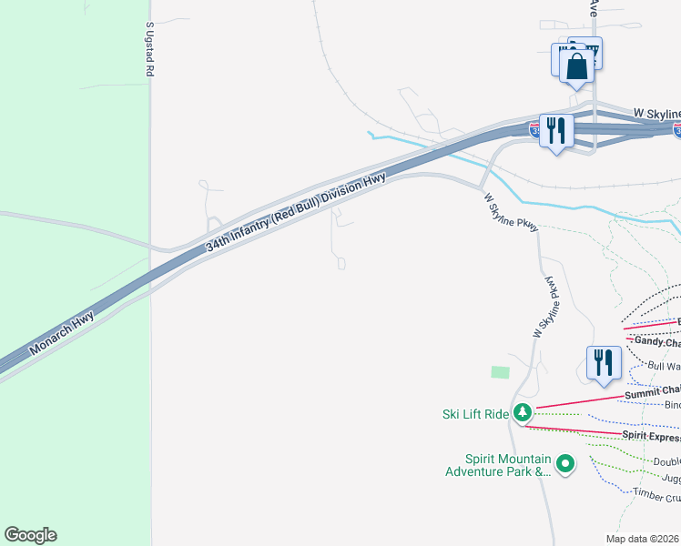 map of restaurants, bars, coffee shops, grocery stores, and more near 20 Village Drive in Duluth