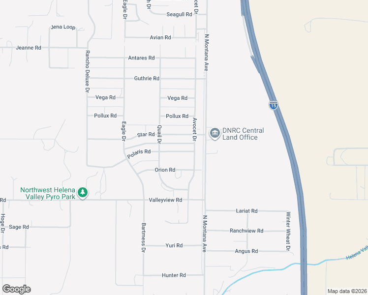 map of restaurants, bars, coffee shops, grocery stores, and more near 1130 Polaris Road in Helena