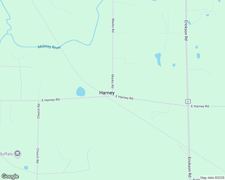 map of restaurants, bars, coffee shops, grocery stores, and more near 103 Marks Road in Esko