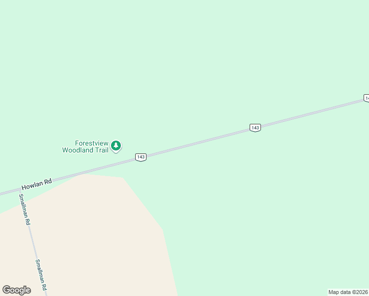 map of restaurants, bars, coffee shops, grocery stores, and more near 1331 Prince Edward Island 143 in O'Leary