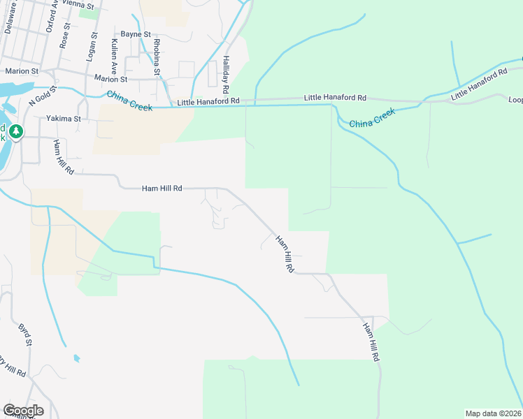 map of restaurants, bars, coffee shops, grocery stores, and more near 1611 Ham Hill Road in Centralia