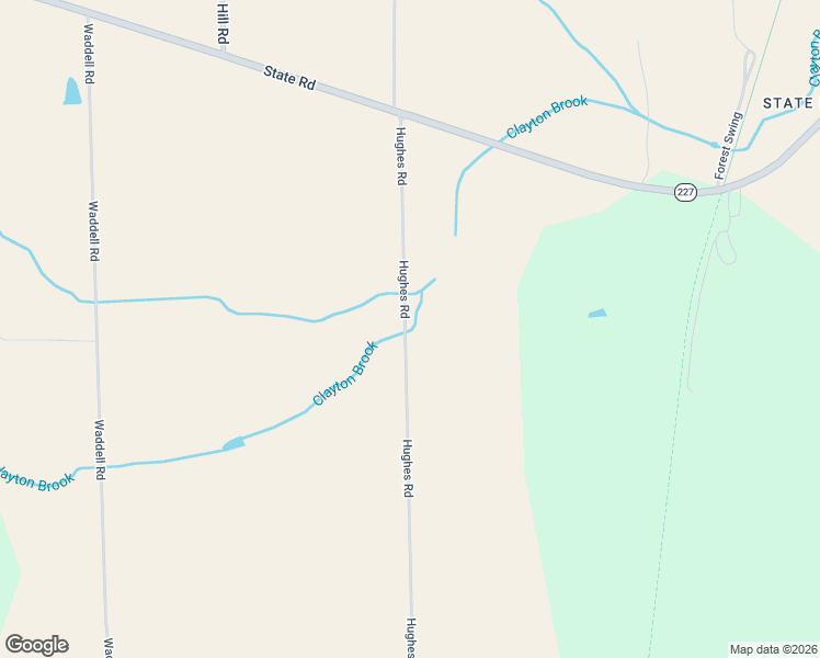 map of restaurants, bars, coffee shops, grocery stores, and more near 657 Hughes Road in Mapleton