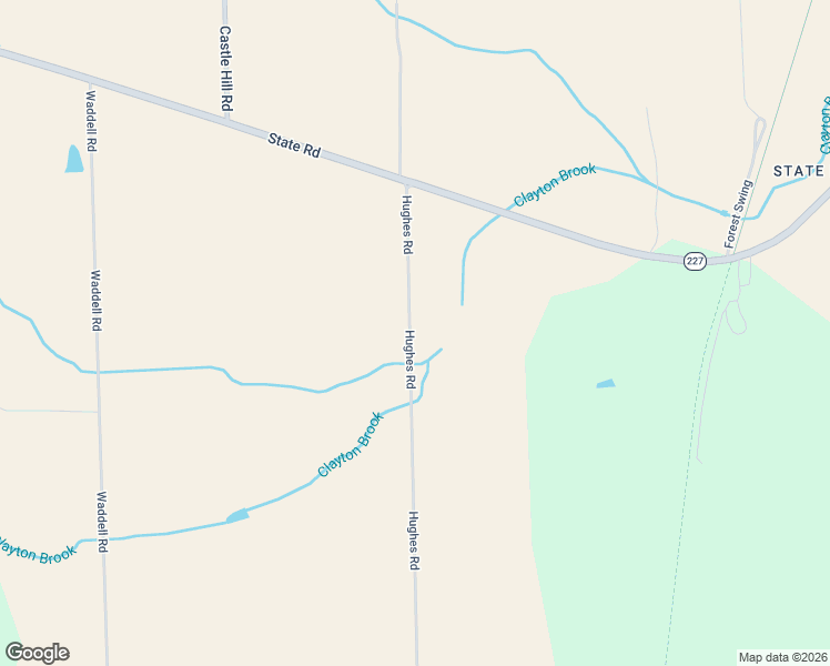 map of restaurants, bars, coffee shops, grocery stores, and more near 657 Hughes Road in Mapleton